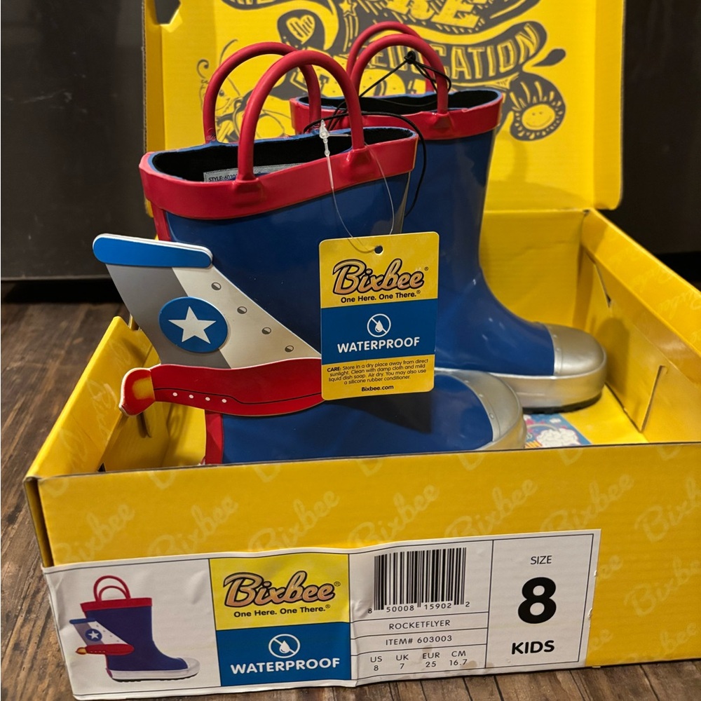 Bixbee Rocketflyer Kids' Waterproof Boots